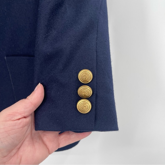 Giorgio Sant’ Angelo 100% Merino Wool Blazer Jacket - Picture 6 of 13